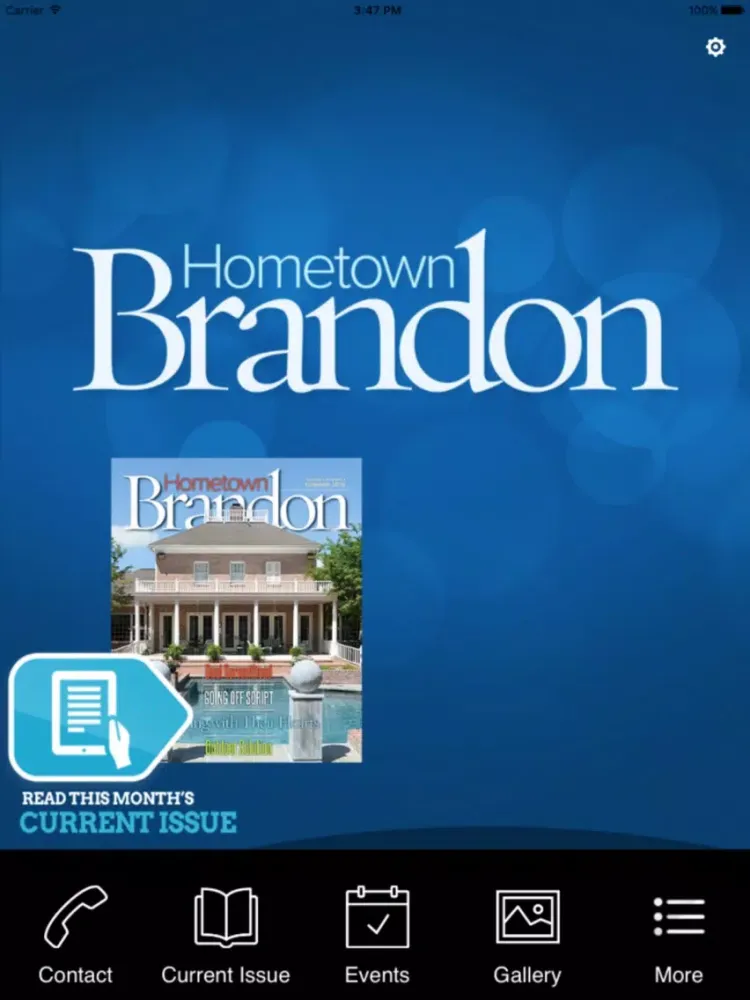 Hometown Brandon Magazine iPad  Screenshots