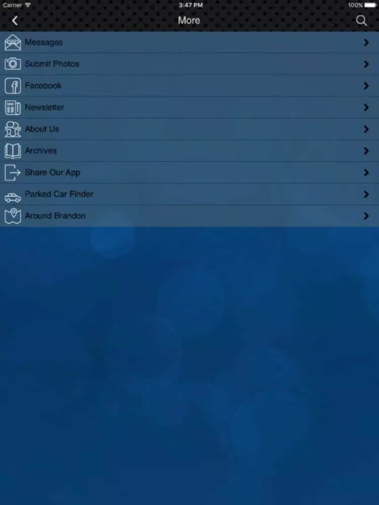 Hometown Brandon Magazine iPad  Screenshots