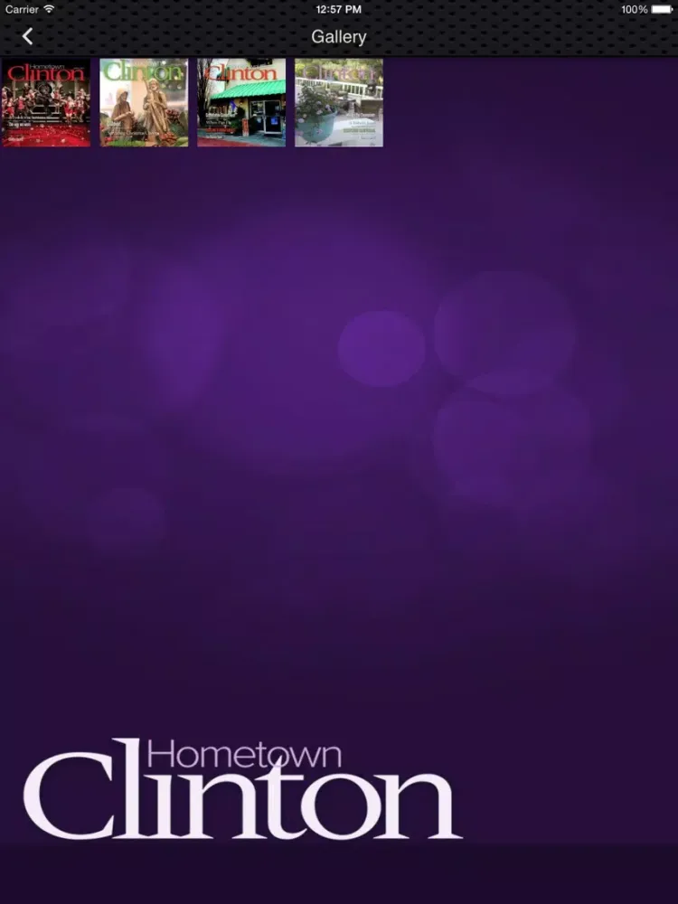 Скриншоты Hometown Clinton Magazine iPad 