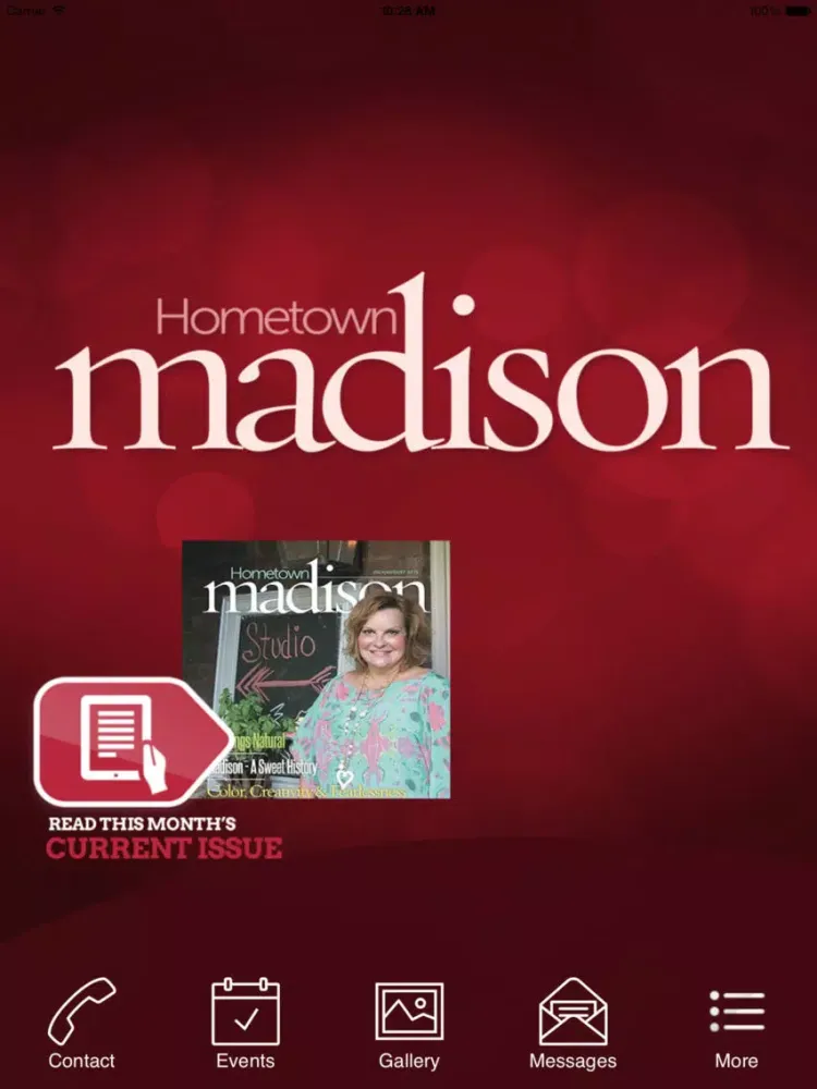 Hometown Madison Magazine iPad  Screenshots