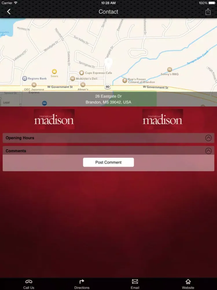 Hometown Madison Magazine iPad  Screenshots