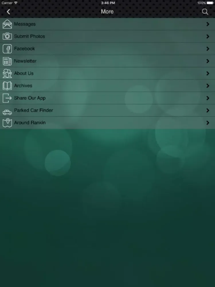 Hometown Rankin Magazine iPad  Screenshots