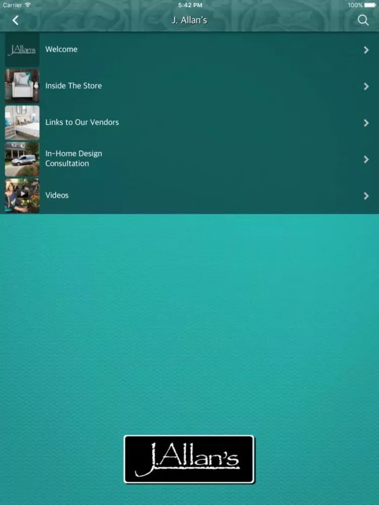 J. Allan's iPad 应用截图
