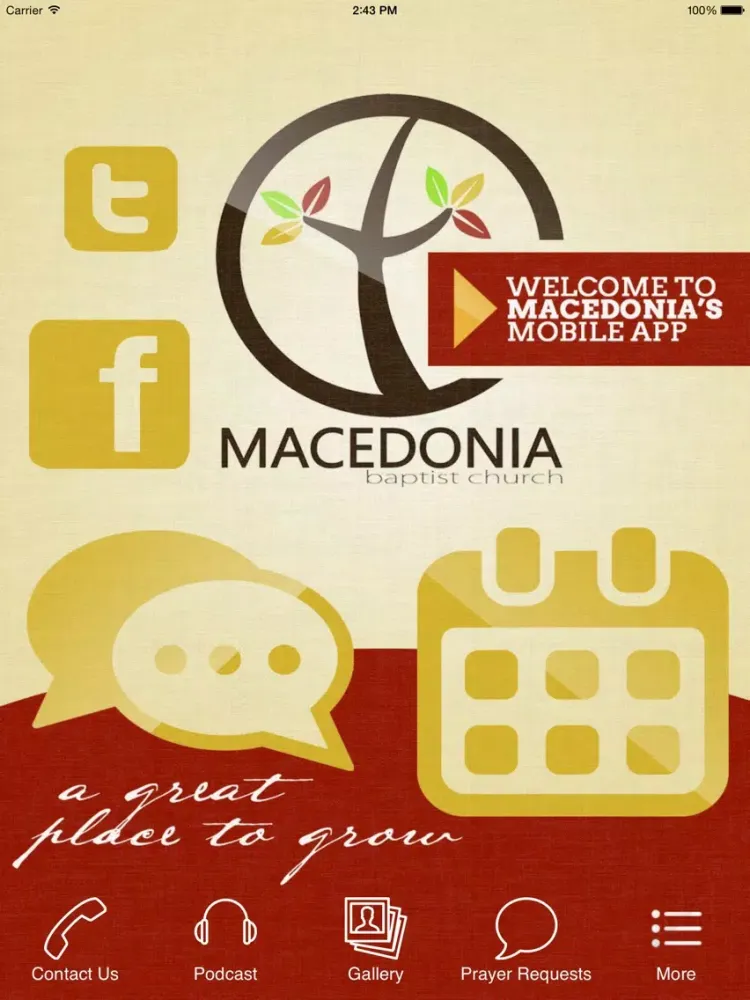 Macedonia Baptist iPad  Screenshots