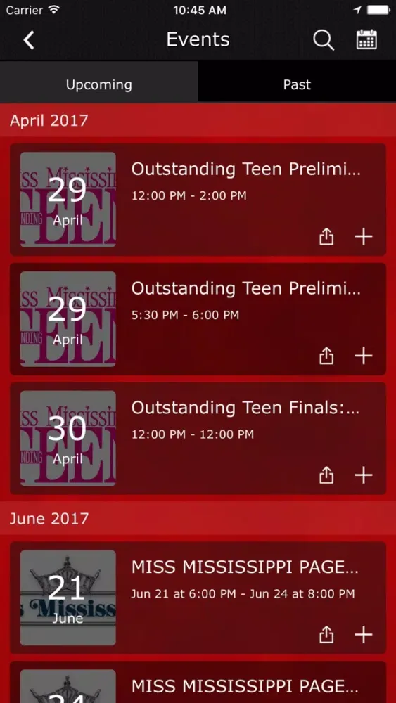 تصاویر Miss Mississippi and Miss MS Outstanding Teen