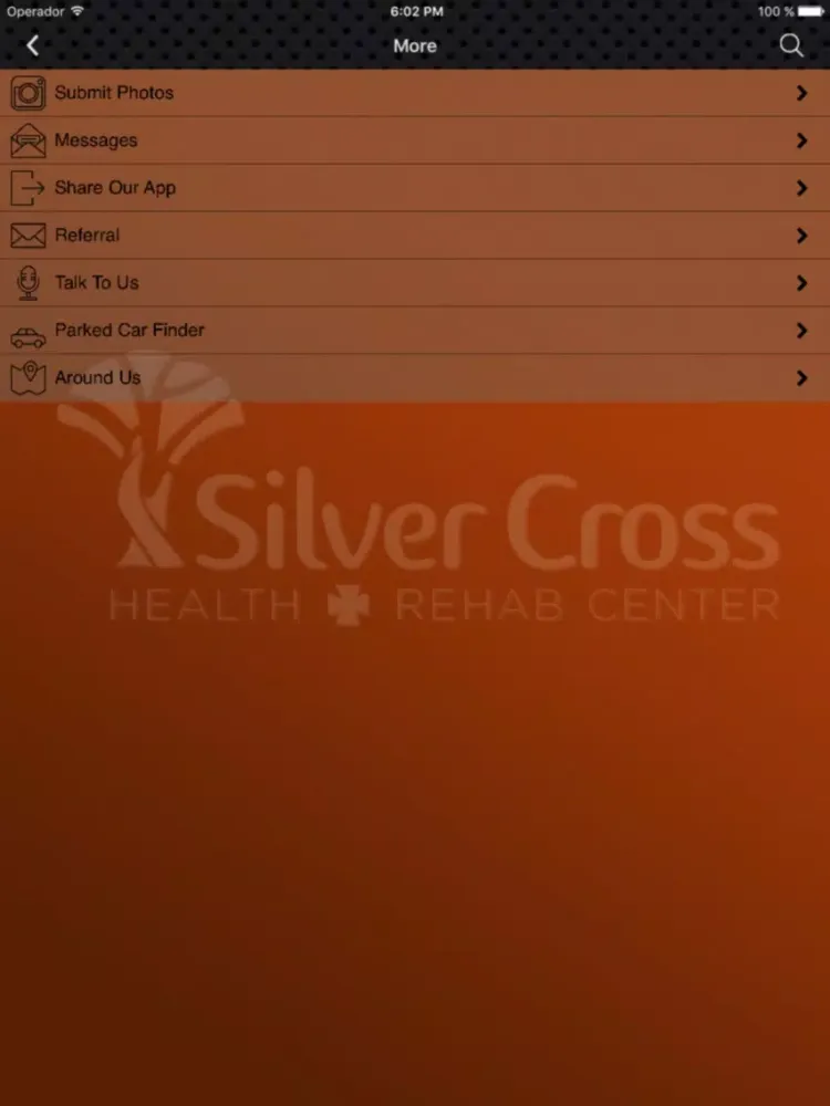 Скриншоты Silver Cross Health and Rehab iPad 