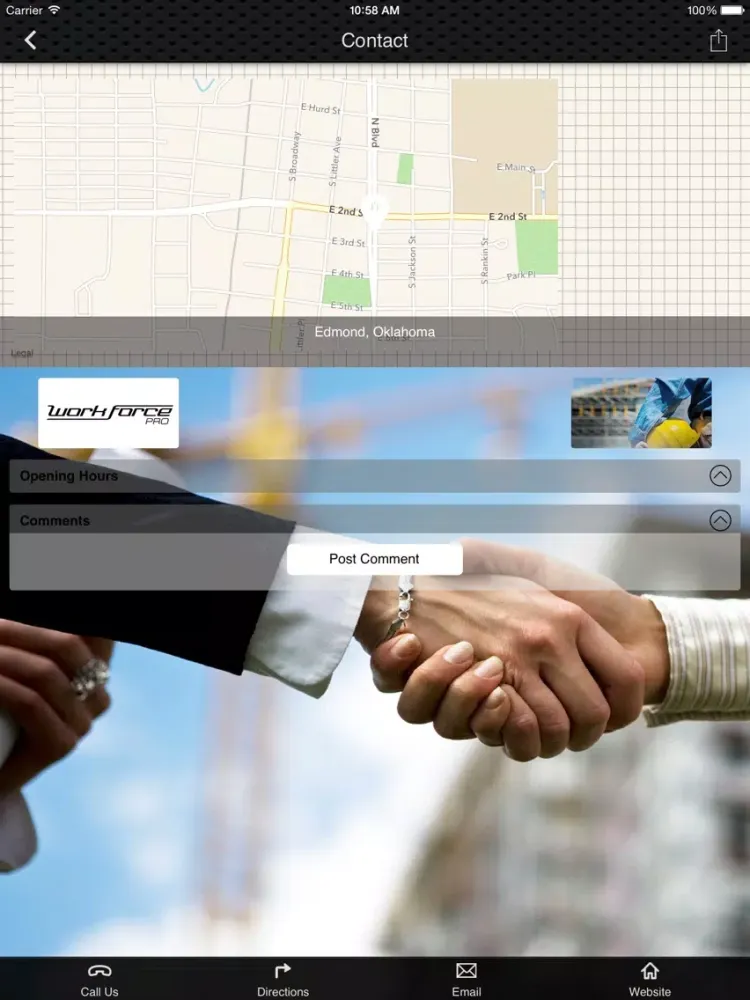Скриншоты Work Force Pro iPad 