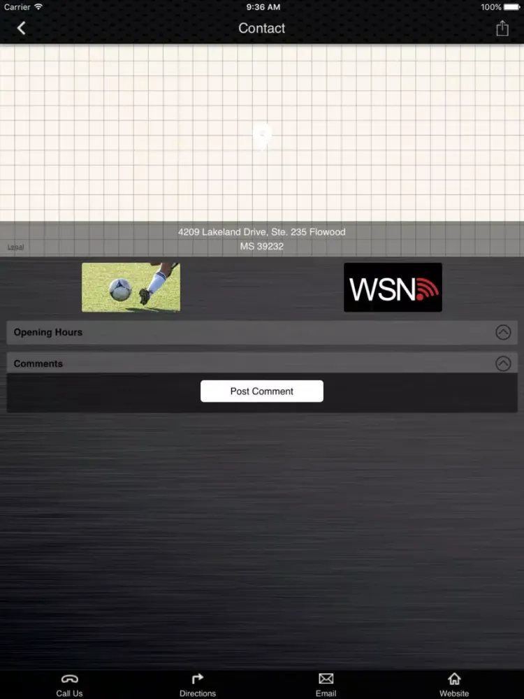 Capturas de pantalla de WiFi Sports Network iPad 