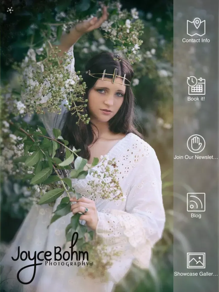 Joyce Bohm Photography iPad  স্ক্রিনশট