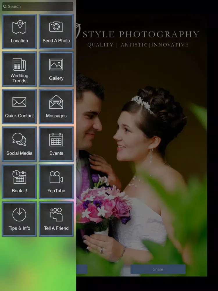J Style Photography iPad  سکرین شاٹس