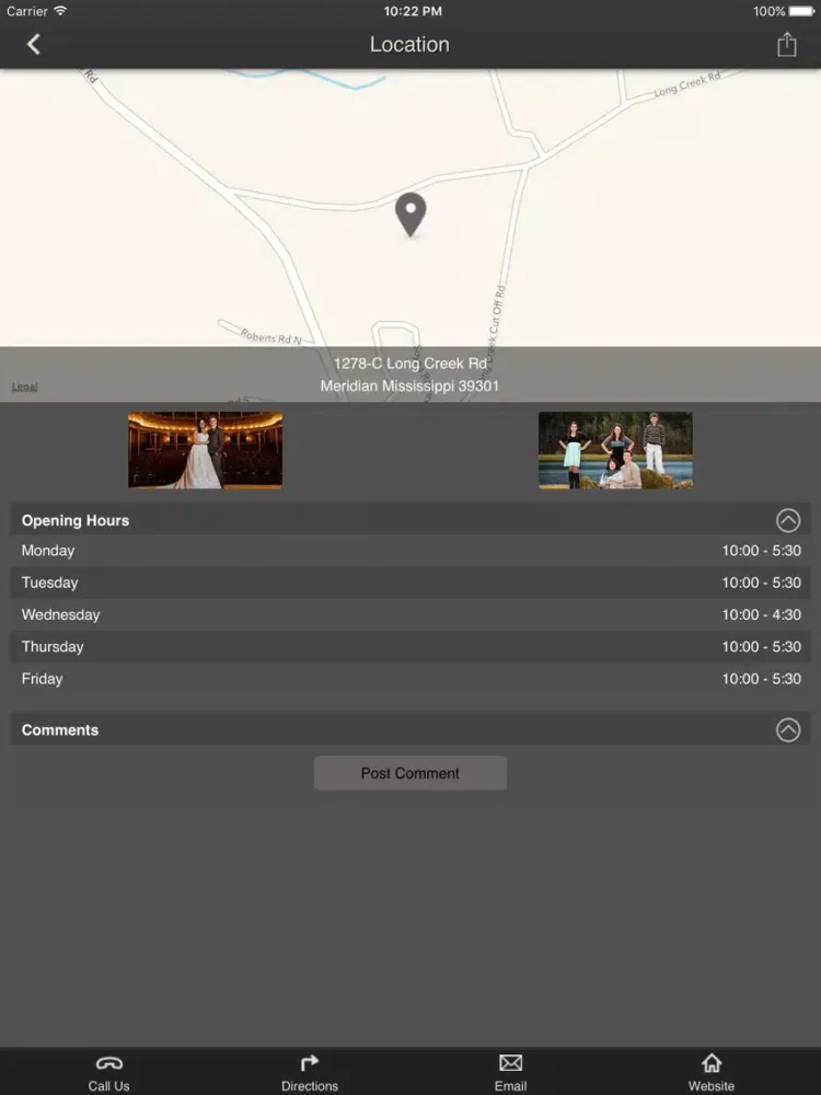 Zrzuty ekranu Rives Photo iPad 