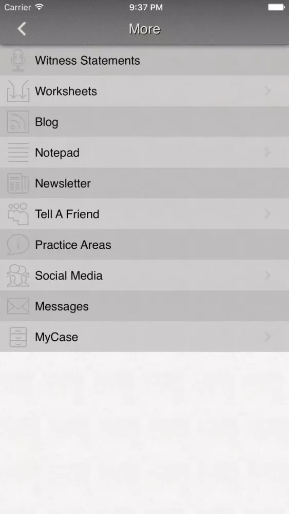 Robinson Law Group Screenshots