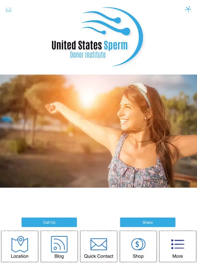 Capturas de tela do United States Sperm Donor Institute iPad 