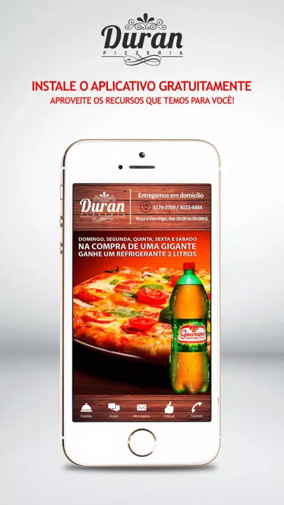 Duran Pizzeria应用截图
