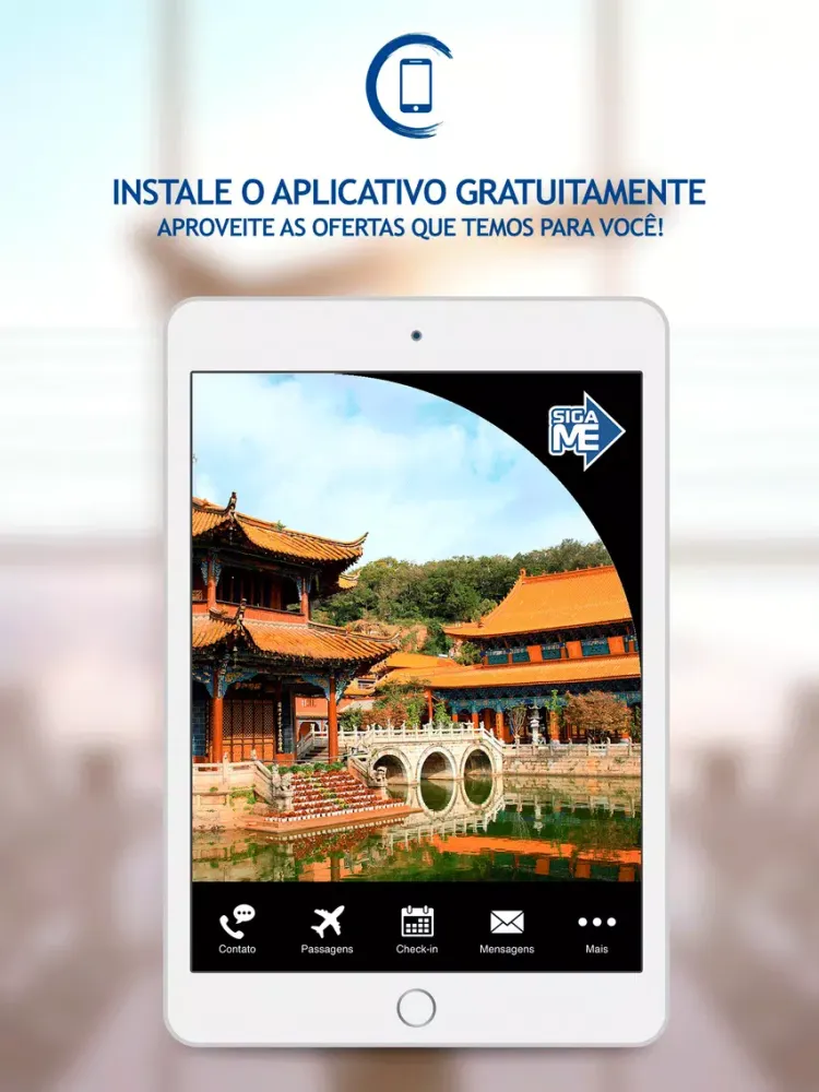Скриншоты SigaMe Viagens iPad 