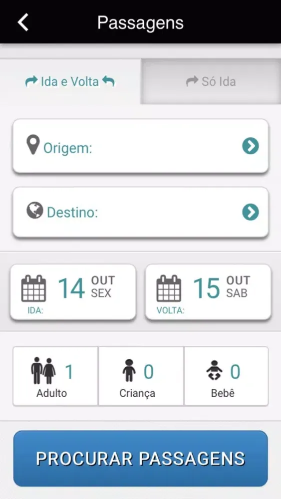 ภาพหน้าจอของ Voe1 Destinos