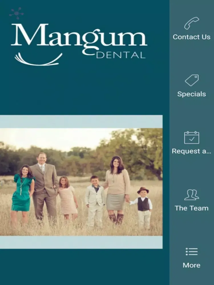 Capturas de pantalla de Mangum Dental - Your Prescott AZ Family Dentist iPad 