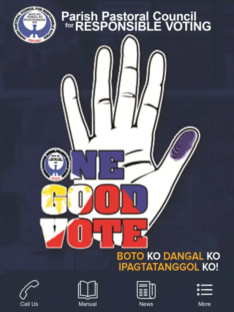 Captures d'écran de One Good Vote by PPCRV iPad 