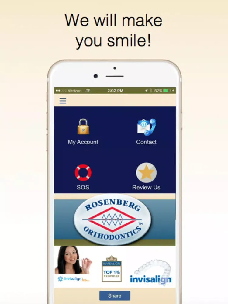 Capturas de pantalla de Rosenberg Orthodontics iPad 
