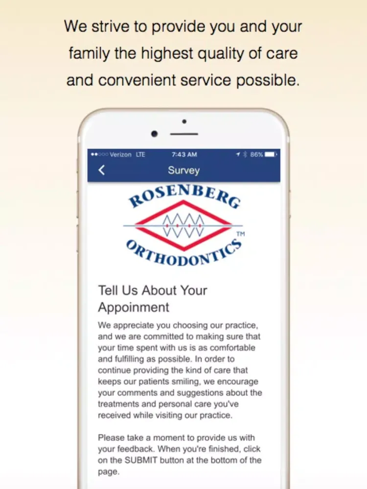 Capturas de pantalla de Rosenberg Orthodontics iPad 