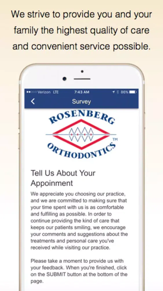 Capturas de pantalla de Rosenberg Orthodontics