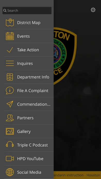 Capturas de pantalla de Houston Police Department