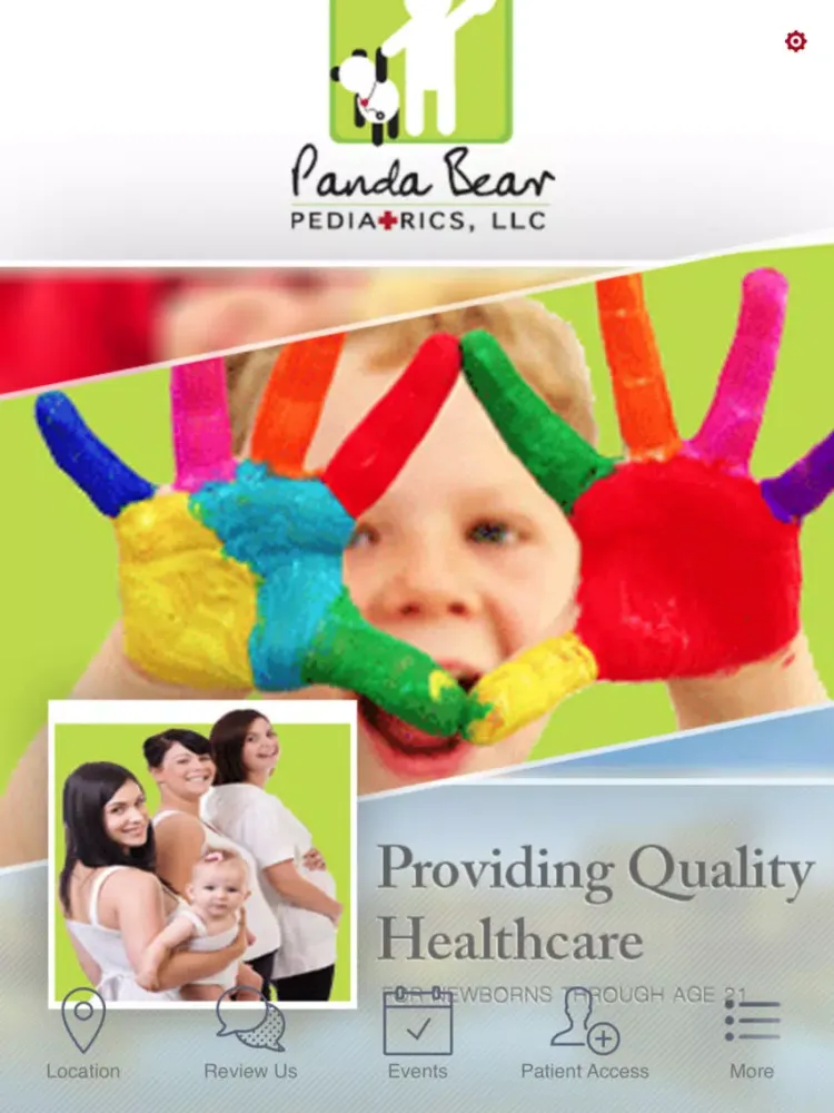 Capturas de pantalla de Panda Bear Pediatrics iPad 