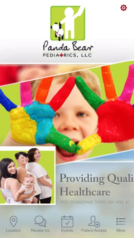 Capturas de pantalla de Panda Bear Pediatrics