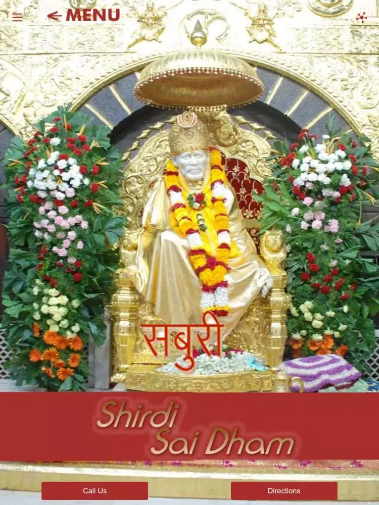 Shirdi Sai Dham iPad  سکرین شاٹس