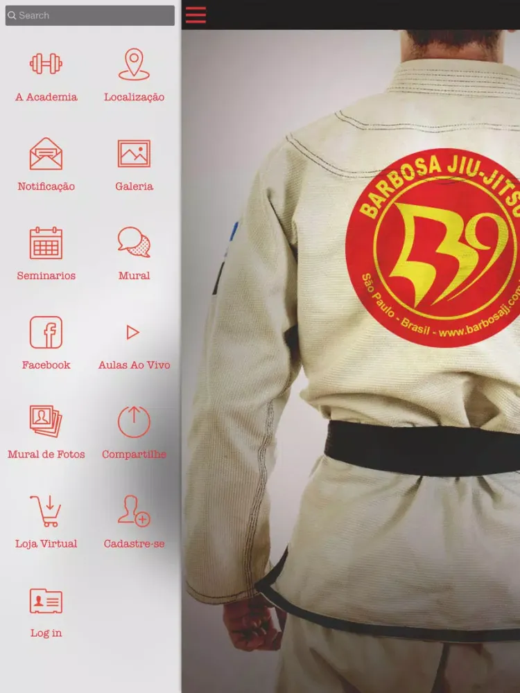 ภาพหน้าจอของ Barbosa Jiu Jitsu iPad 