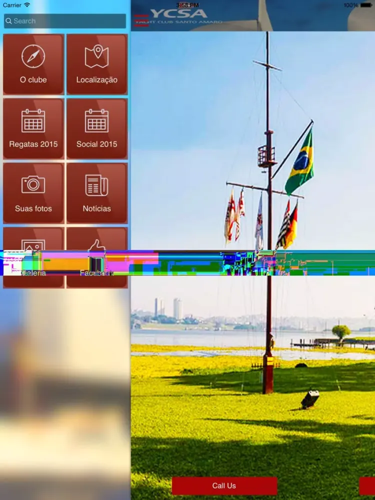 Ảnh chụp màn hình của Yacht Club Santo Amaro iPad 