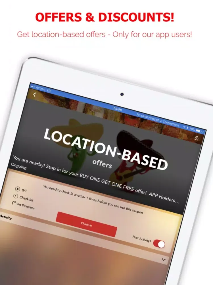 Скриншоты Guadalajara Restaurant Group iPad 