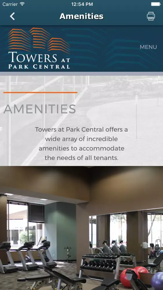 Towers at Park Central 스크린샷