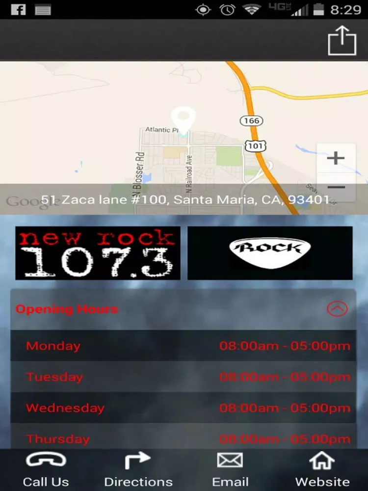 Capturas de tela do New Rock 107.3 iPad 