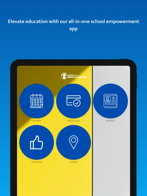 Скриншоты Academia Inmaculada Concepción iPad 