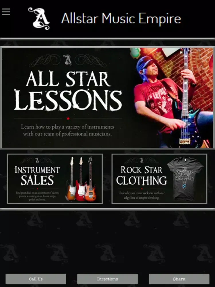 Allstar Music Empire iPad  স্ক্রিনশট