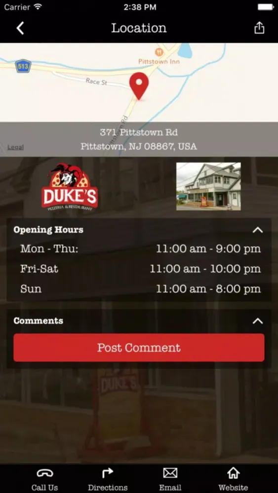 Скриншоты Duke's Pizzeria
