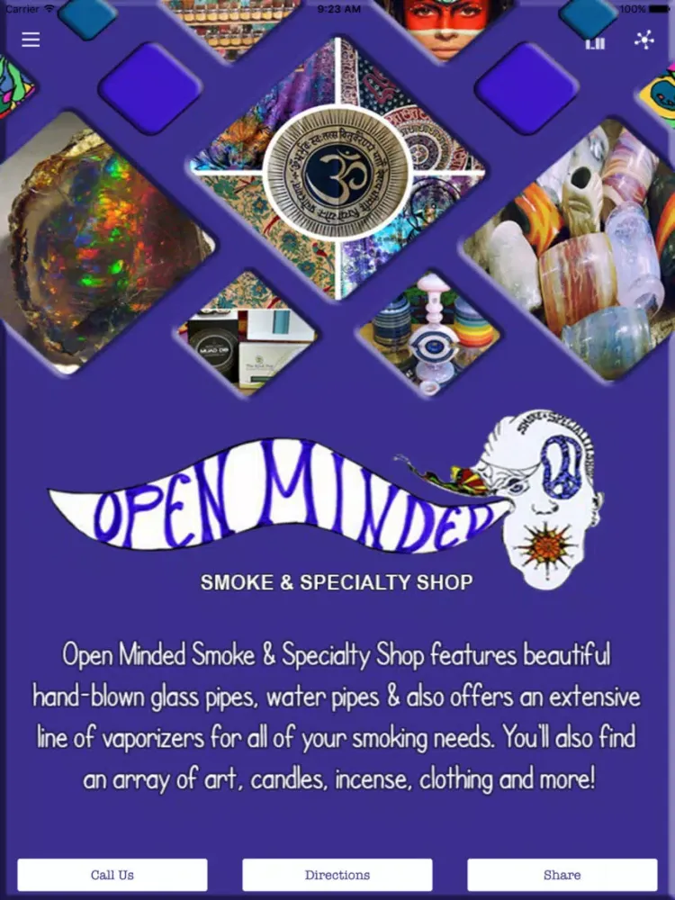 Open Minded Smoke & Specialty iPad  স্ক্রিনশট