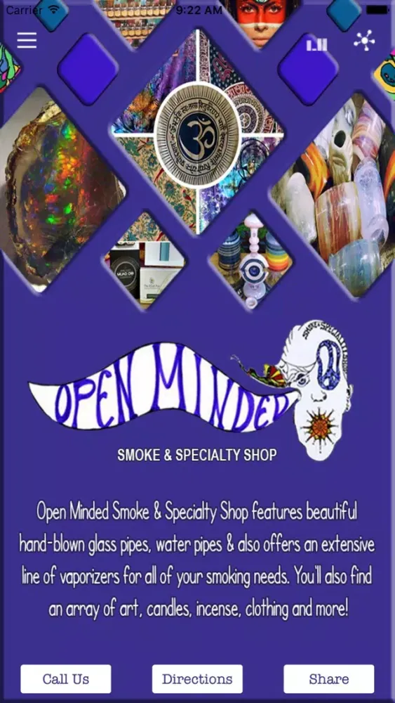 Open Minded Smoke & Specialty স্ক্রিনশট
