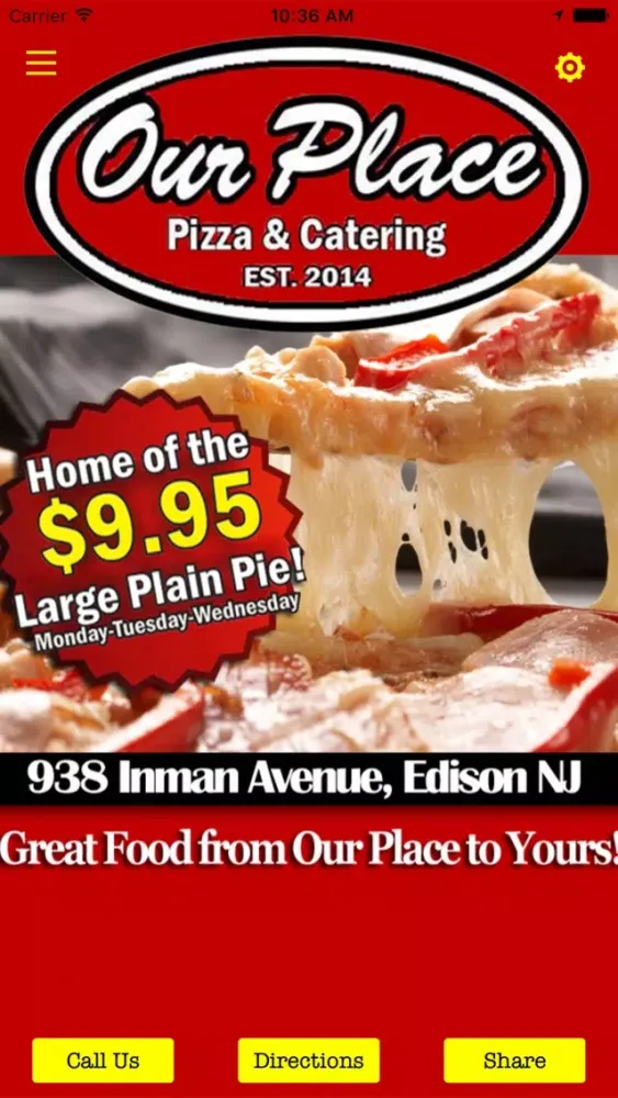 Captures d'écran de Our Place Pizza
