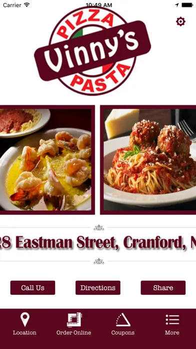Captures d'écran de Vinny’s Pizza & Pasta