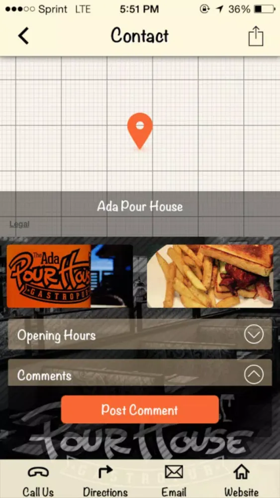Ảnh chụp màn hình của Ada Pour House Gastropub