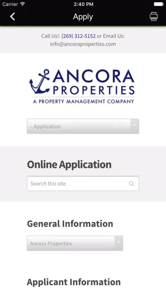 Ancora Properties স্ক্রিনশট