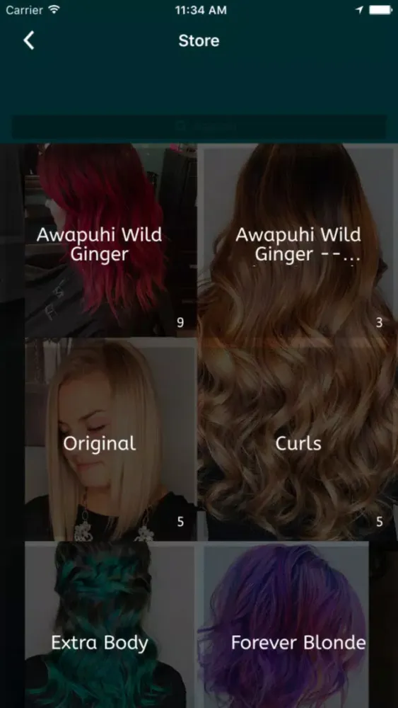 Ảnh chụp màn hình của Launch Salon