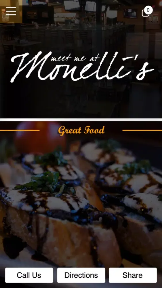 Monelli's Italian Grill & Sports Bar Ekran Görüntüleri