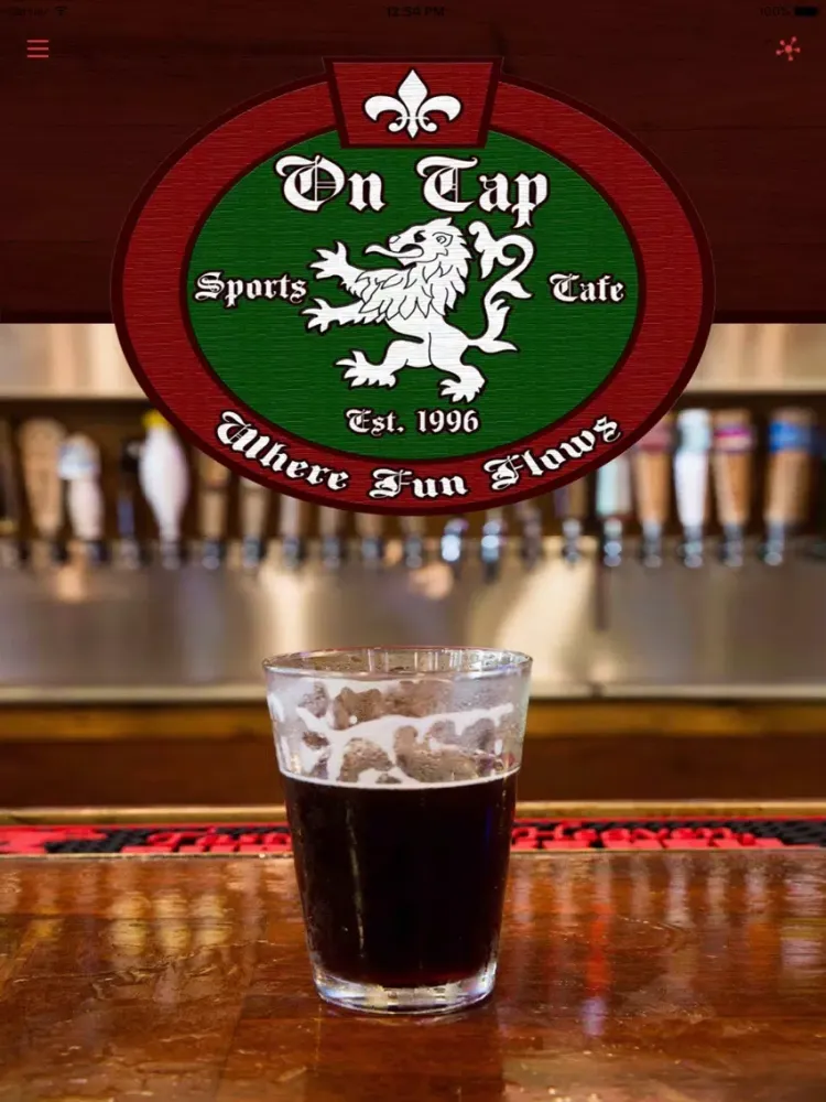 On Tap Sports Cafe iPad  Ekran Görüntüleri