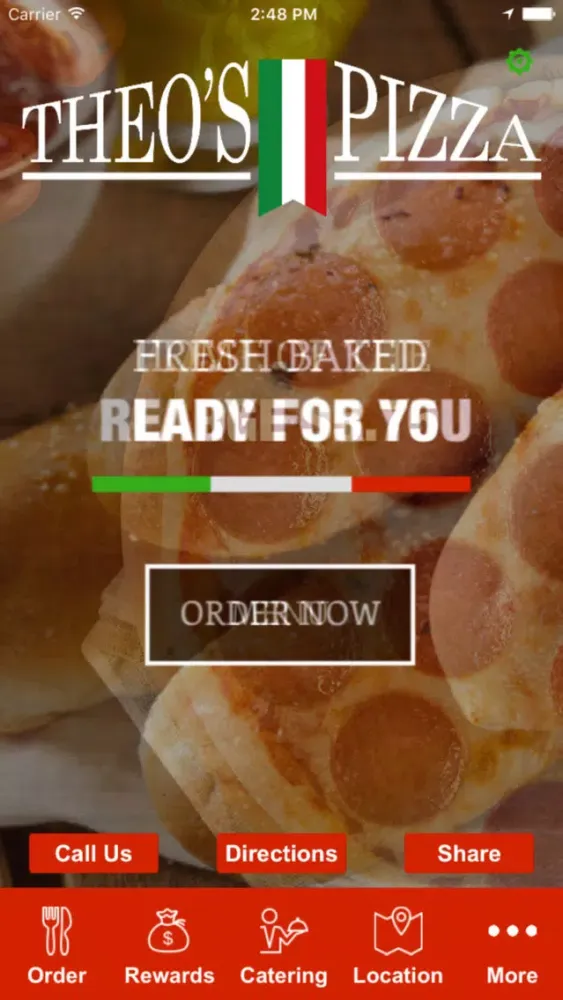 Sheboygan's Theo's Pizza Screenshots