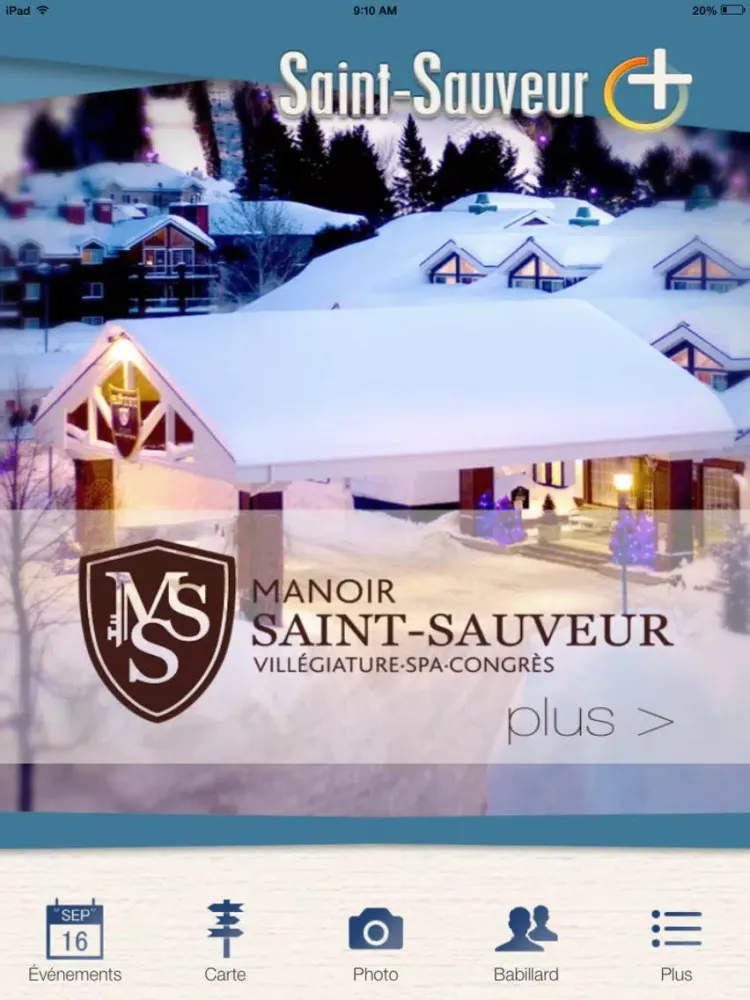 St-Sauveur Plus iPad 应用截图