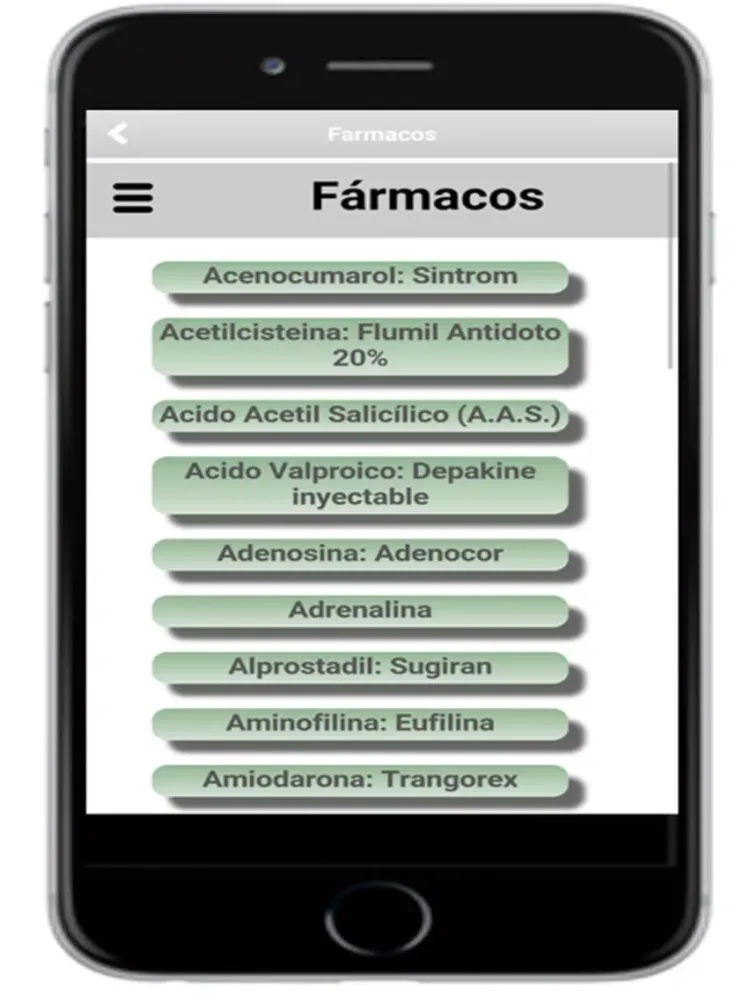 Farmacos de Urgencias SES iPad  스크린샷