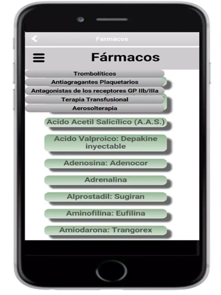 Farmacos de Urgencias SES iPad  스크린샷